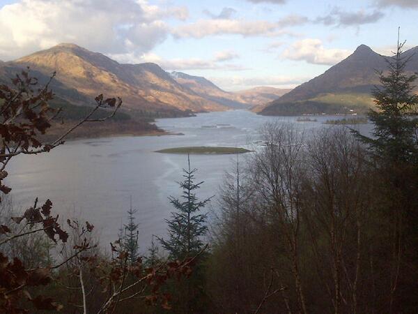 #DogWalk again. #LochLeven looking fantastic this evening. #Glencoe #Scotland