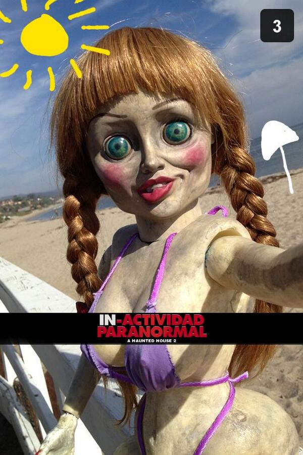 Milky on Twitter: ""@Cinemex: #Selfie Esa Annabelle es una loquil...