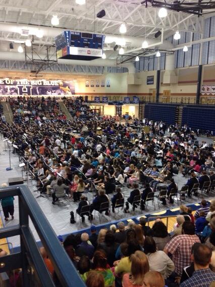 HCSD_FineArts's tweet photo. 570+ band students in concert at Citywide Band Festival at HHS. Great job Band!! http://t.co/faRNLRUpu2