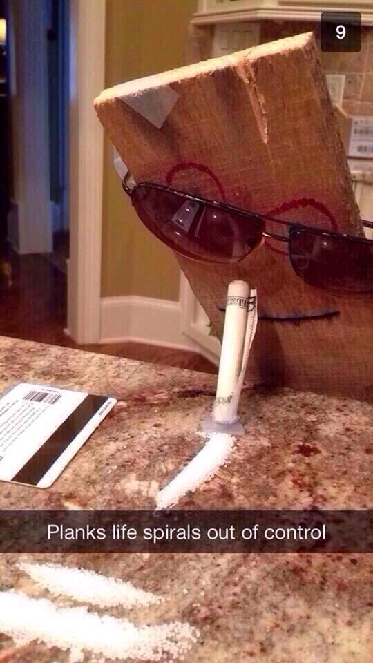 College_Passout's tweet photo. I guess plank is about that life ? http://t.co/V5zj7azpEW