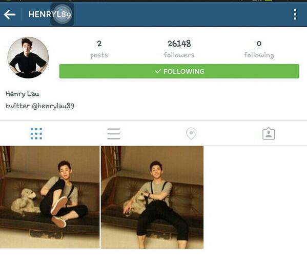 HenryProject's tweet image. Our boss have an instagram account!! Welcome boss @henrylau89
