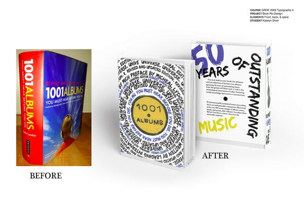 LGD_DesignCandy's tweet photo. This creative book cover redesign was done by Katelyn Shier. http://t.co/qu03GEMQ2D