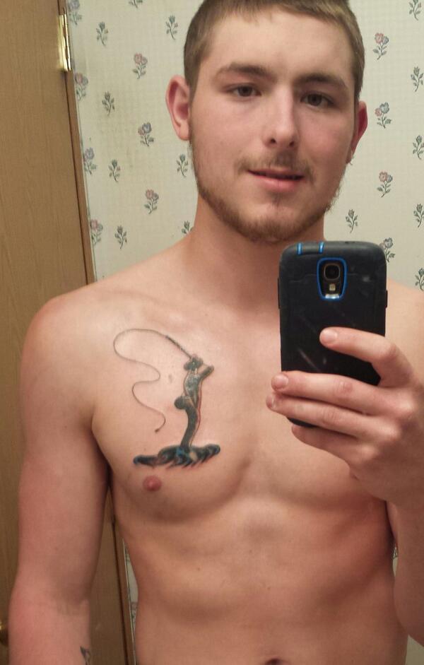 New tattoo. #flyfishin#loveit