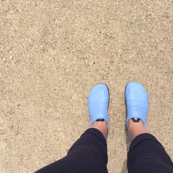 We have lots of volunteers recovering w/ their #Nanossage's today. Time to give your feet some love! Thx @reebok