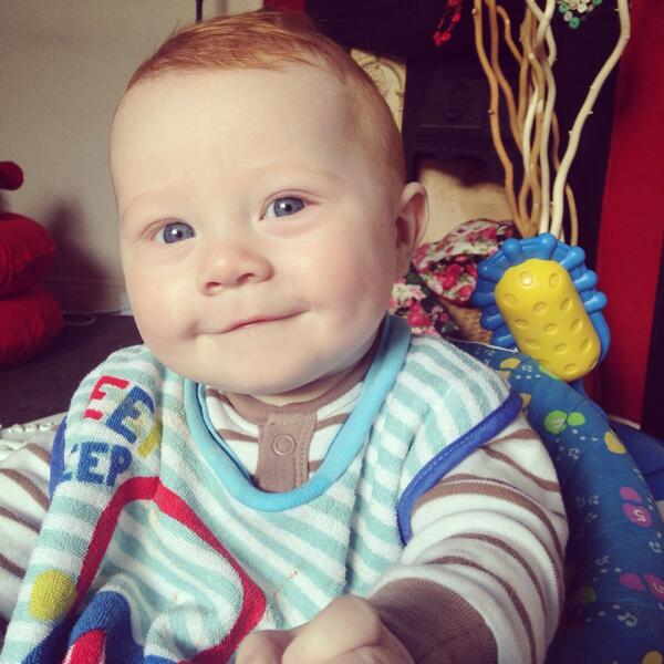 jenralford's tweet photo. Looking forward to our last day (maybe) in this house with this guy http://t.co/RvZihKtuTb