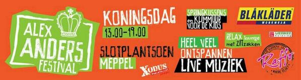 xodus_'s tweet photo. Koningsdag 26 april Alex Anders festival in Slotplantsoen. Dus niet op het Bleekerseiland! Van 13:00 - 19:00 uur. http://t.co/C8MyysChH7