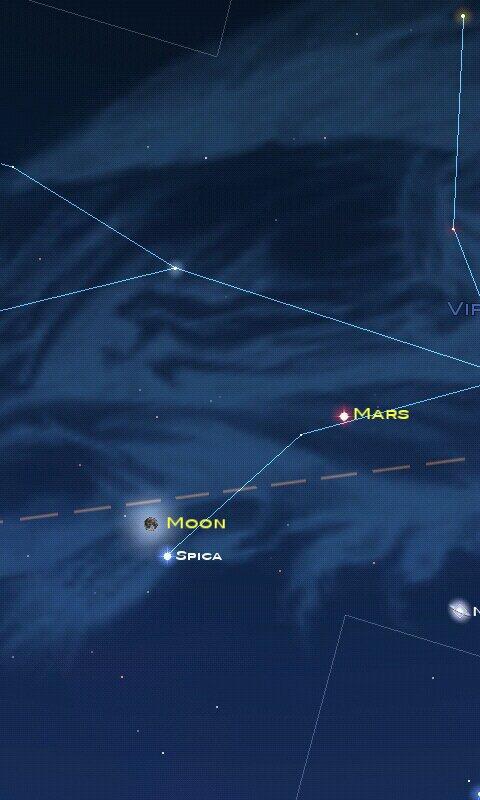 Cradelus's tweet image. Almost aligned.  #StarChartapp #LunarEclipse