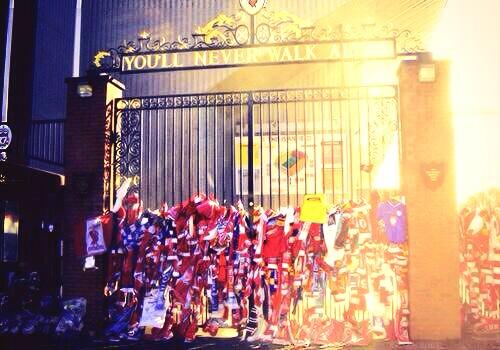 BSmith's tweet photo. And the sun shines. Just as it did 25 years ago, when 96 football fans lost their lives watching their team  #JFT96 http://t.co/4aaJwLWw8j