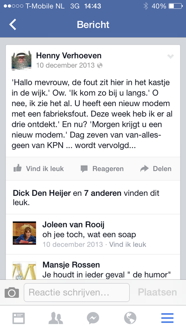 Vervolg (2) #KPN-soap.
