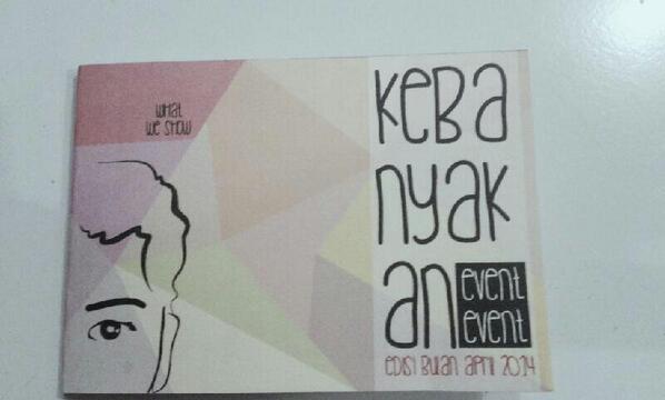 Terimakasih <a href="/HMAVV/">HMA Vastu Vidya</a> atas kiriman buletin nya. Keeeren!