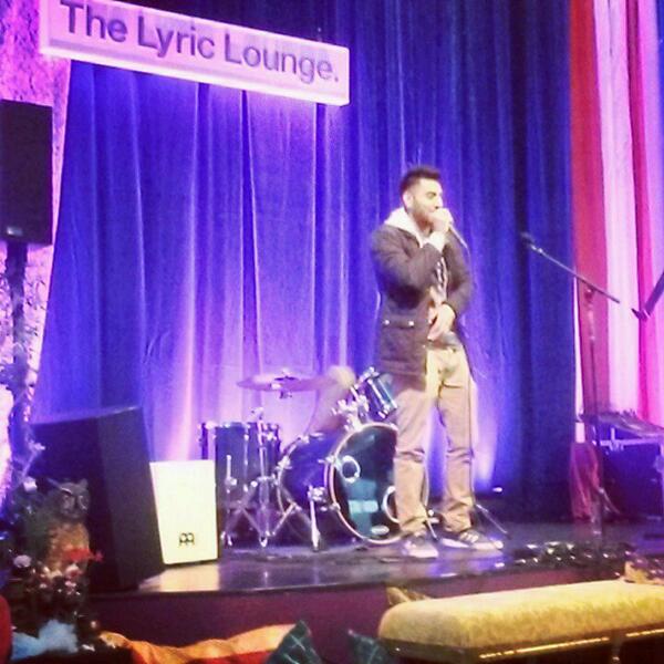 Lyrical Lunchtime Open Mic brought beatboxing to the stage, I wonder what could happen at the Open Mic at 5pm!?