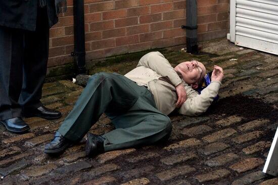 Norris said he just popped in for a 'cheeky brew' so I popped him back out again with a 'cheeky' fucking head butt.