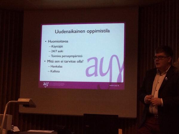 Kandiseura's tweet image. Terkko kuntoon: ideoita opiskelijalähtöiseen uudistumiseen #learninghubs #learningcenter @AaltoUniversity @terkko