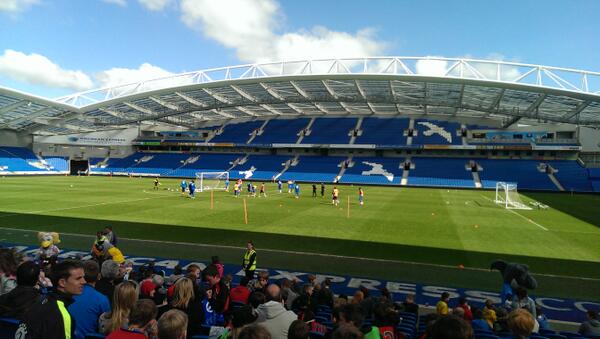 Enjoying the BHAFC #openday