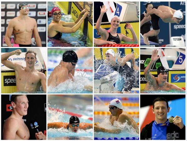 Here are our favourite moments from global swim trials... bit.ly/swim-highlights #TeamSpeedo