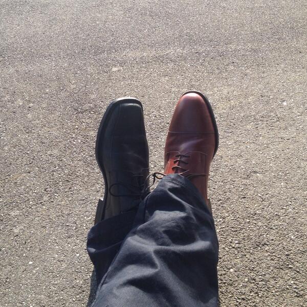 k3erg's tweet image. Some days start better than others :) - #thaShoes! #GoodDay