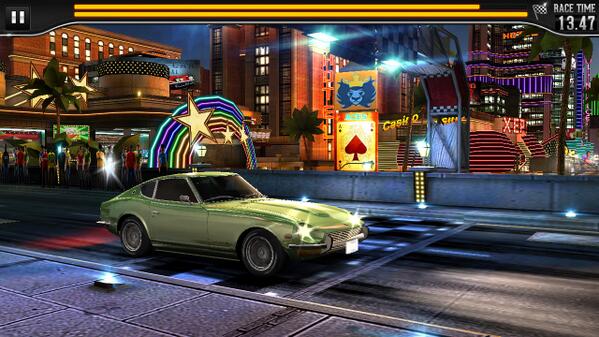 Classic style! Check out this photo of me winning the Rising Sun in #CSRClassics!