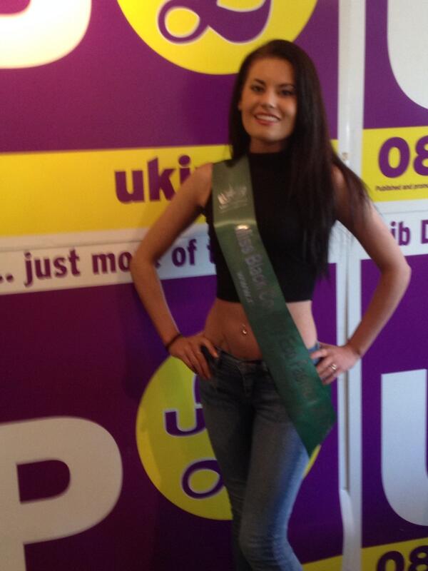 BillEtheridgeuk's tweet photo. Local beauty pageant contestant jenny hill joins ukip in Dudley http://t.co/BnwZTcRgib
