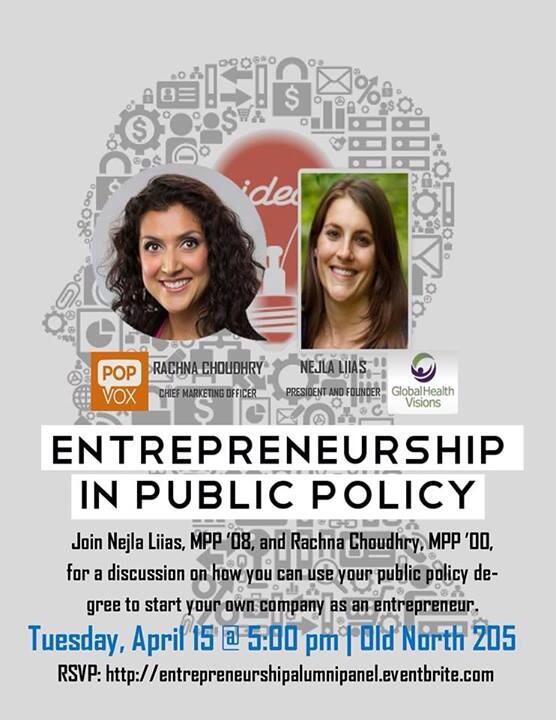 rachnacDC's tweet image. So excited to be sharing @POPVOX&apos;s story at @GUPublicPolicy tonight! So proud to be an alum! Cc @StartupHoyas