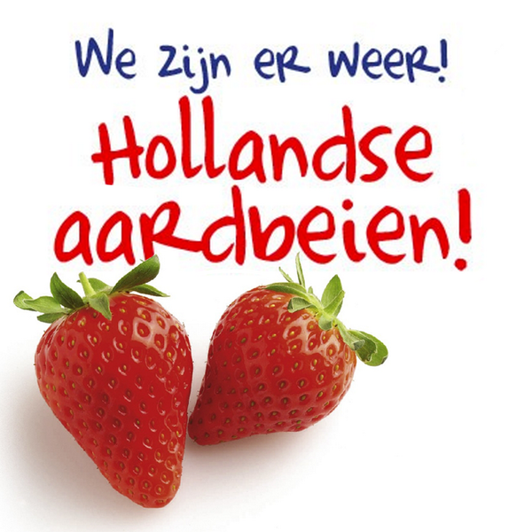 Vandaag is het Hollandse aardbeienseizoen officieel geopend. RT wanneer je dit leuk vindt! #aardbeien