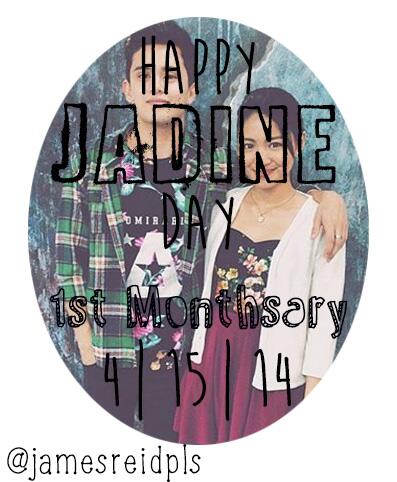 jadinepls's tweet photo. Happy JaDine Day! @hellobangsie @jamesxreid ❤ http://t.co/e7vyiOyFAO