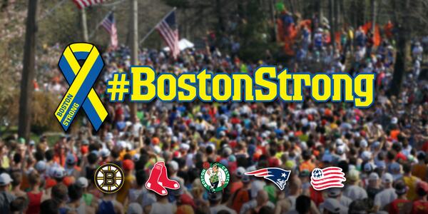 NHLBruins's tweet photo. We're all on the same team. #BostonStrong http://t.co/DMR8UGKyWH