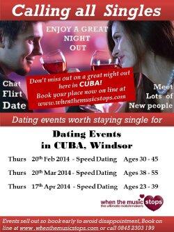 speed dating windsor havana