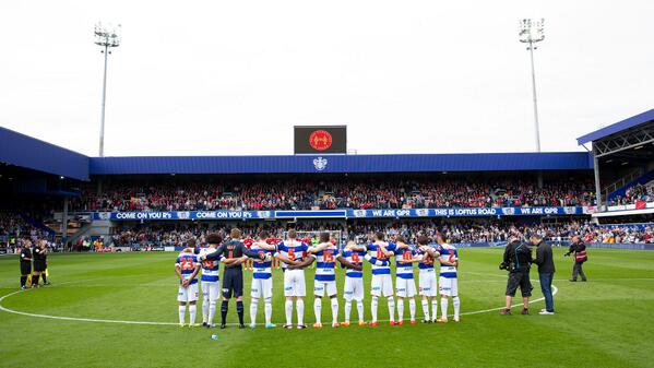 QPR's tweet image. Our thoughts are with @LFC and the friends and families of the 96 fans who lost their lives 25-years ago #JFT96
