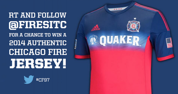 To celebrate the launch, RT &amp; follow SITC by 11.59pm CT Thursday for a chance to win a <a href="/ChicagoFire/">Chicago Fire FC</a> jersey! #cf97