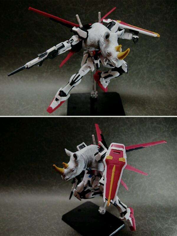 そりまち Pa Twitter やめてよね 本気で喧嘩したら サイに敵うはずないだろ ガンプラはどんな自由な発想で作ってもいいんだ やめて よね Http T Co Ualteflcmj