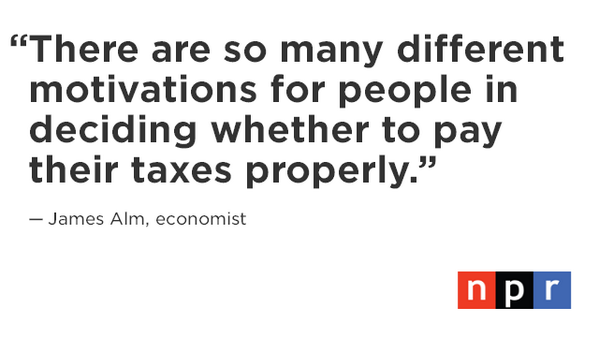 planetmoney's tweet image. Here&apos;s how some of the toughest tax collectors in the world motivate citizens to pay up: n.pr/1kRRv2T