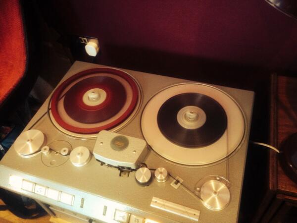 This is the tape Brand New Ancients was recoded onto vinyl from. Actual tangible music. This shit is blowing my mind