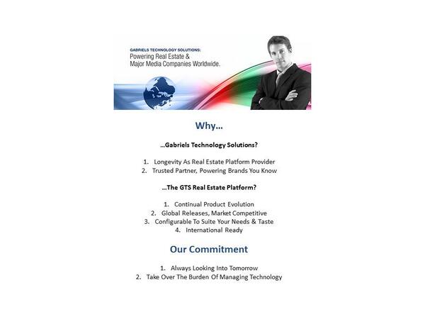 Why Gabriels Technology Solutions (GTS).