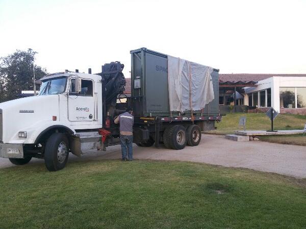 dazaproductor's tweet image. Llegada de contenedor #spacemax de #titanmaq