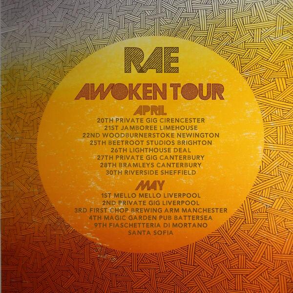 facebook.com/events/1393328… Rae Tour starts this Sunday!