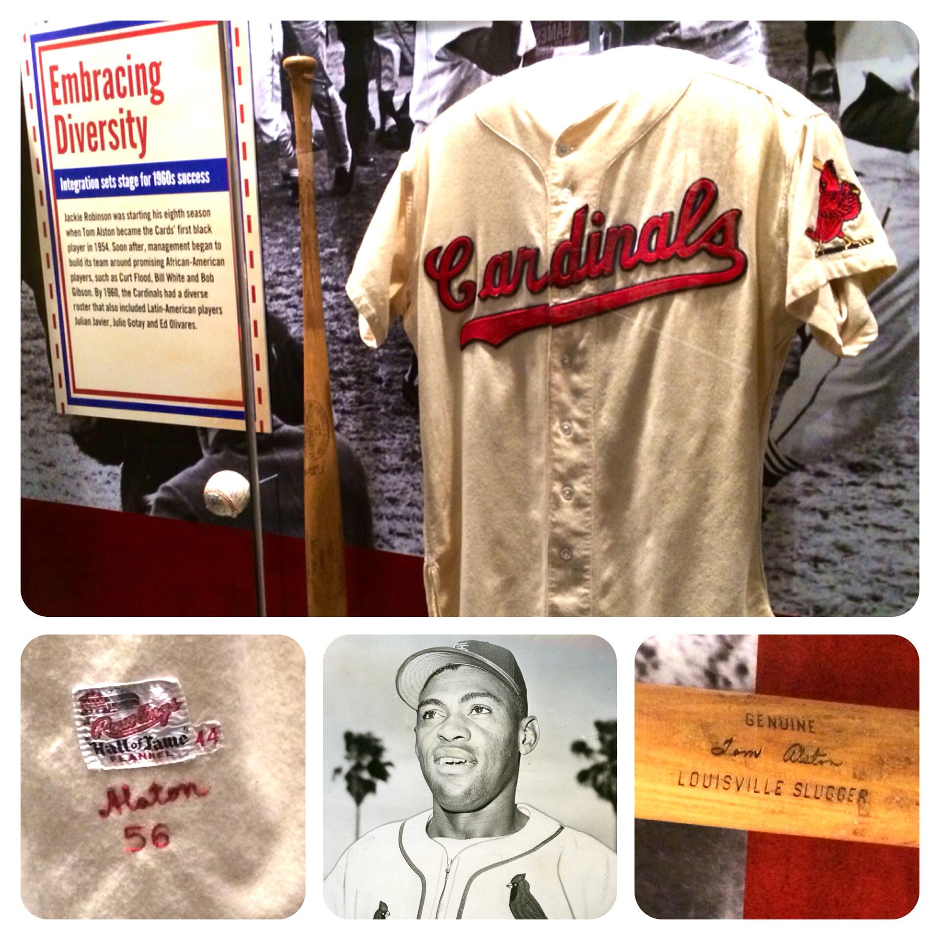 St. Louis Cardinals on X: Tom Alston became the 1st black #STLCards player  in 54. Proud to have his jersey & bat in the #CardsMuseum. #Jackie42   / X