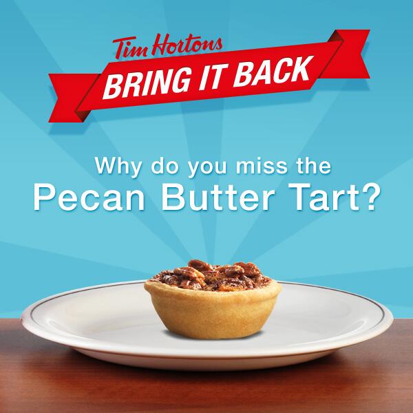 Tim Hortons on Twitter "Was the Pecan Butter Tart the perfect accessory for your 80s neon