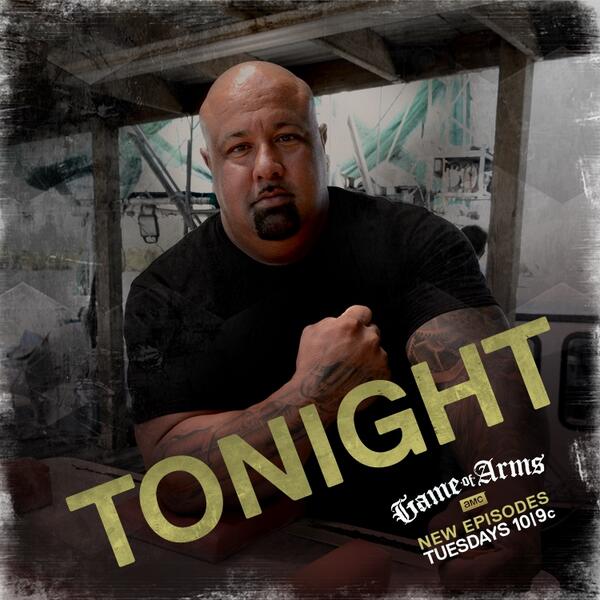 GameOfArmsAMC's tweet photo. Tonight -- it's ON. See sneak peek photos of a brand-new #GameOfArms at 10|9c: http://t.co/2jxObYAMqQ http://t.co/6Xis0KyrDj