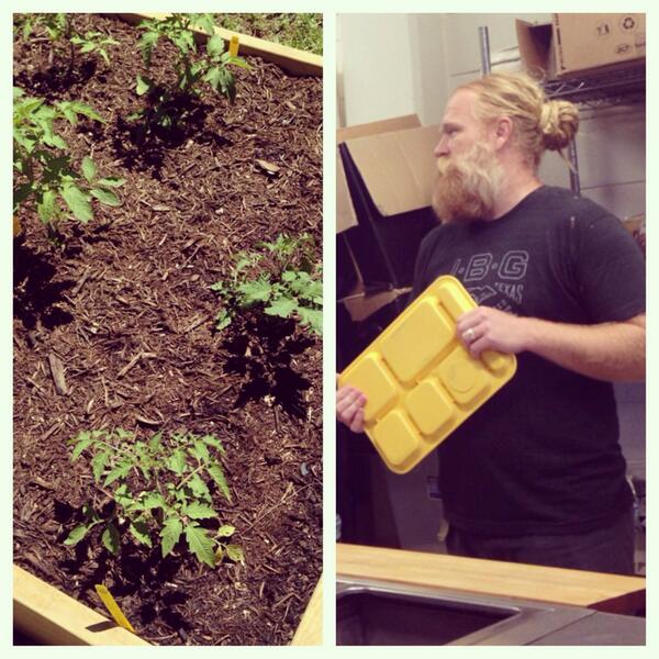 TendOurGround's tweet photo. Meet Jeremy Barnwell, the chef/farmer/owner of Barnison. Serves 100+ kids local/organic meals daily. #poweringup http://t.co/Qs5Lc37Iql