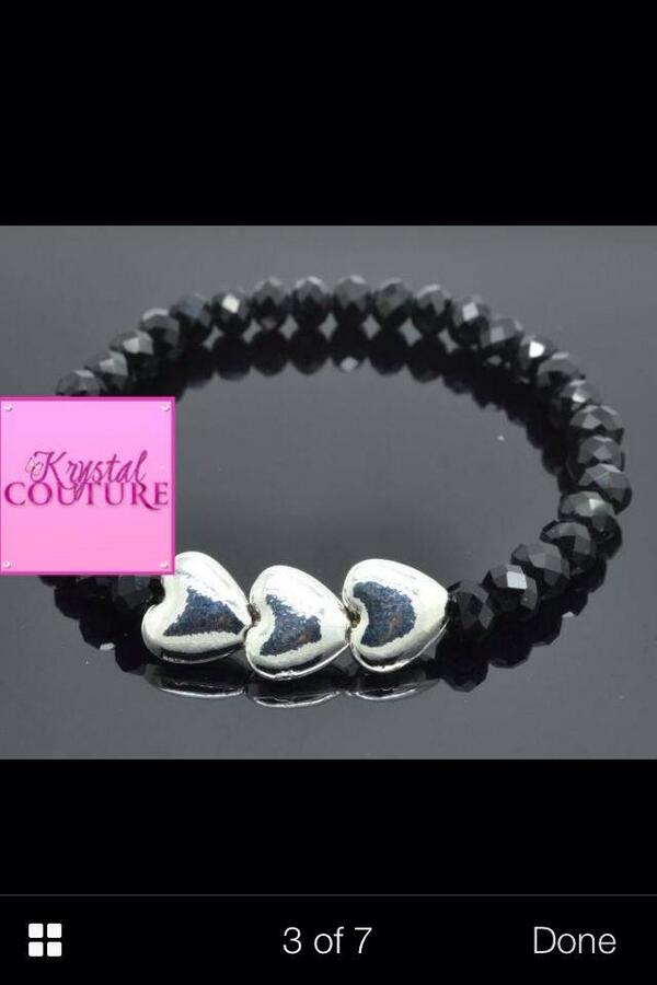 Only ONE left of this cute silver heart bracelet. Reduced to £2.99...