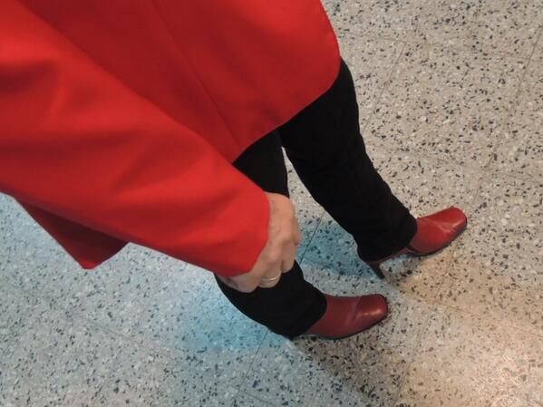 #Argentina se inspira en <a href="/marieladabbah/">Mariela Dabbah</a> #RedShoeTuesdays <a href="/RedShoeMovement/">Red Shoe Movement</a>