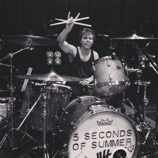 @Ashton5SOS drummer boy.