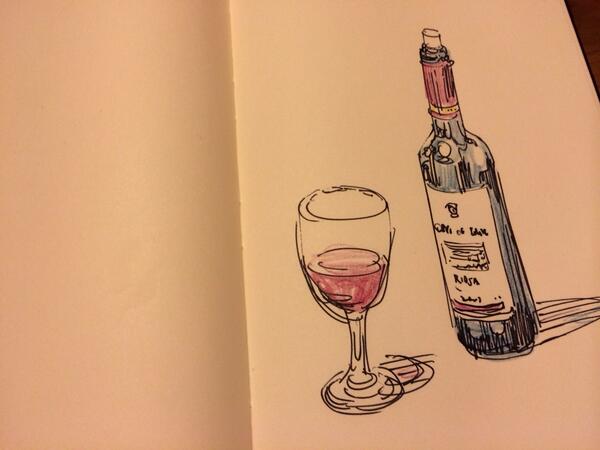 「vino tinto 」|井上雄彦 Inoue Takehikoのイラスト