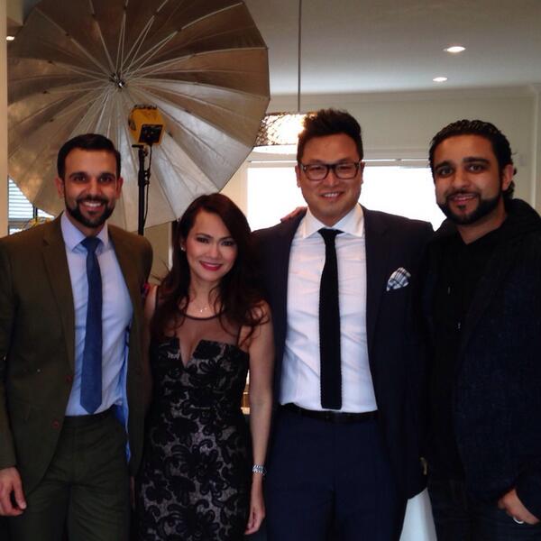 “<a href="/dezchen/">Desmond Chen</a>: Fun #photoshoot with <a href="/StyleBySarai/">Style by Sarai</a> @Amit_Sandhu ” <a href="/amprigroup/">The Ampri Group</a> | #Boulevardmagazine | #Richmond