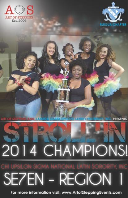 ArtOfStepping's tweet image. Meet the #STROLLIN2014 Champions of Midwest @justbeCUS #SevenRegion1 Congrats ladies!! RT #CUSNation