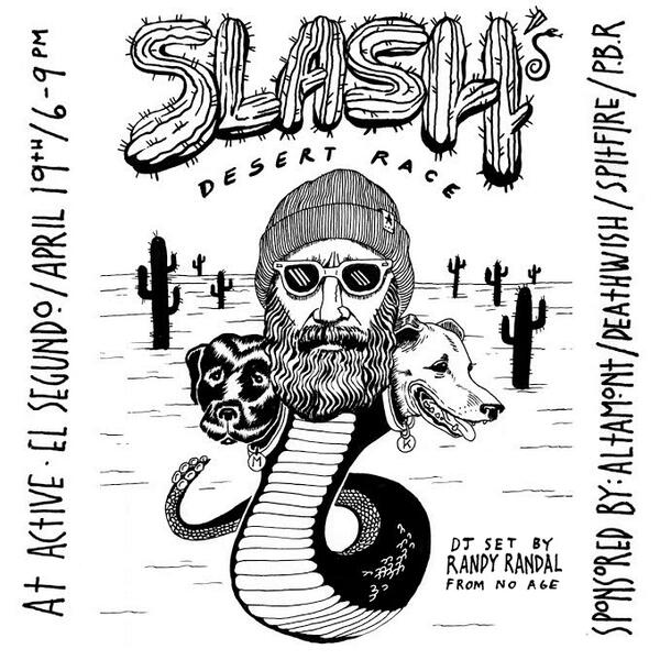 activerideshop's tweet image. The revised date for the party at Active El Segundo on SATURDAY for #activePro Slash's new @Altamont line release 😎