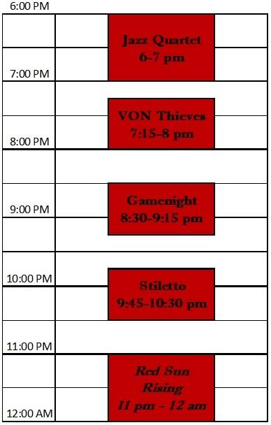 LSFreedomFest's tweet photo. Here's the set list for Freedom Fest! #Akronmusic #charity #veterans #lonestar http://t.co/nSTLNJCWdH