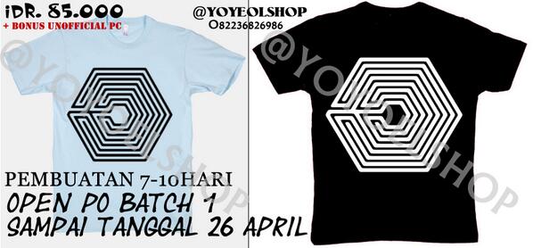 yoyeolshop's tweet photo. @marselaoktavia8  [HELP RT]  PO till 26april Kaos EXO - Overdose sampe tgl 26 april. IDR. 85.000 (+unofficial PC) ^_^ http://t.co/10Kswg9Q3D