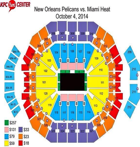 Nba Seating Chart