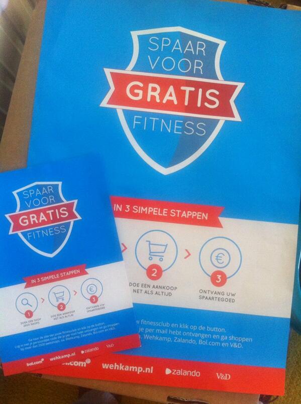 De gratis marketingmaterialen voor de clubs zijn binnen..... #voordeel #fitness